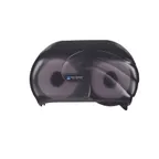 image of Carlisle R3690TBK - Toilet Tissue Dispenser, 8"-3/4 H x 6"-3/4 W x 12"-3/4 D, Black Pearl Plastic