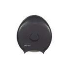 image of Carlisle R6000TBK - Quantum Toilet Tissue Dispenser, Single Roll, Black Plastic, Full Swing