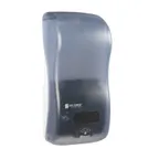 image of Carlisle SH900TBL Hand Soap & Sanitizer Dispenser, 5.5"W x 4"D x 12"H, 900 mL Arctic Blue Touch‑Free