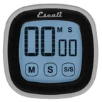 image of Carlisle TMDGTS Digital Timer – 3" x 3" x 1" Black Touch‑Screen, Power‑Saving, 99 min 59 sec
