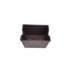 image of Concasse MCACCDA01C Sweetener Packet Holder Caddy, Brown Plastic Sugar Packets, Tabletop Organizer