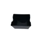 image of Concasse MCACCDA01N Sweetener Packet Holder, Black Plastic Caddy for Sugar Packets, Organizer