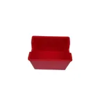 image of Concasse MCACCDA01R Sweetener Packet Holder, Red Plastic Caddy, Compact 4" x 2" for Sugar Packets