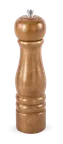 image of Concasse MCACCPI06 Wooden Pepper Mill, 6" Height, 1"-7" Adjustable, Solid Wood Construction -