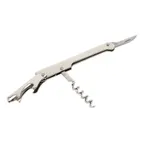 image of Concasse MCACCSC01 Corkscrew, 4-7/10" Stainless Steel, Skull Design, Silver Handle, Waiters Type