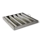 image of Concasse MCLF20 20" x 20" Stainless Steel Cooker Hood Filter, Kitchen Exhaust, Heavy‑Duty Construction