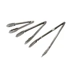image of Concasse MCP240900 Bread Tongs, 9" Stainless Steel, 0.6mm (24 Gauge) 8-9" Length, Kitchen Use