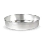 image of Concasse MCPAL1002 Round Cake Pan, 10" x 2" Aluminum Baking Pan for Smallwares, Professional Grade