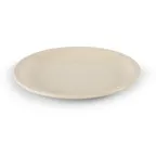 image of Concasse MCPLMR20 - 8" Round Melamine Plate, Beige Color, Durable Reusable Plastic Dinnerware