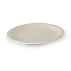 image of Concasse MCPLMR25 - 10" Round Melamine Plate, Beige Reusable Plastic Dinnerware, 10" Diameter