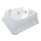 image of Concasse MCTAP1418 Clear Polycarbonate Handled Lid Cover For Full Size Pan
