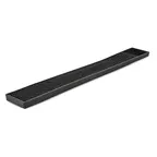image of Concasse MCTBMT Bar Mat – 23" x 3.14" x 6.3" Rubber Surface, Black Finish, Non‑Slip Bar Protection