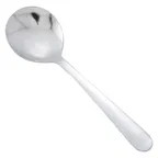 image of Dinex DX0002-04 Windsor Bouillon Spoon, 6" Medium Weight, 18/0 Stainless Steel - 1 Dozen