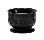 image of Dinex DX320003 Insulated Double-Wall Bowl, 5 oz Onyx Black Turnbury Finish - 48/Case