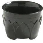 image of Dinex DX520003 - Insulated Double-Wall Plastic Bowl, 5 oz Black, Ozone-Safe Foam, BPA-Free - Case