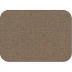 image of Dinex DX5360M Tray Liner, 15" x 20", Size M, Brown, Paper, Woven, Straight Edge/Round Corner - Case