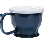 image of Dinex DX9000B50 - Tropez® Plastic Mug, 8 oz (236 ml), Polypropylene, Midnight Blue - 48/Case