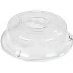 image of Dinex DXEC0907 Plate Cover, 9" Round Clear Polycarbonate Dome, 8-9" Size - Case