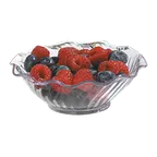image of Dinex DXSWC607 - 5 oz Berry Bowl, 4‑5/8" Dia x 1‑5/8" H, SAN, Dishwasher Safe, BPA‑Free - 1/Case