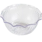 image of Dinex DXSWC807 Tulip Ice Cream Bowl, 8 Oz (4-5/8" Dia x 2-1/8" H), SAN, NSF Certified - 1/Case