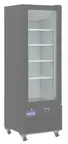 image of Hubert 11226 Kratos Merchandising Refrigerator, 8.5 cu ft, 23.3"W x 65.8"H Glass Door, LED, 4 Shelf,115V