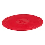 image of Lodge AS7DT41 Trivet – 7" Silicone Red, Sand‑Cast Finish, Non‑Slip, Heat Resistant to 525°F