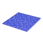 image of Lodge AS7SKT31 - 7" Silicone Trivet, Blue, Heat‑Resistant to 500°F Surface, BPA‑Free