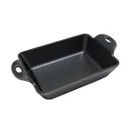image of Lodge HMS14RC Mini Server, 14 oz., 7-3/4"L x 4-1/2"W x 1-15/96"H, Cast Iron, Rust‑Resistant