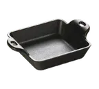 image of Lodge HMSS Mini Server, 10 oz., 6-1/2"L x 4-13/16"W x 1-11/16"H, Cast Iron, Rust‑Resistant