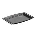 image of Lodge LSCP3 - Cast Iron Sizzle Platter 11" x 7-3/4" x 13/16" Stove Safe, USA Made