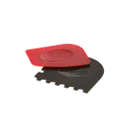image of Lodge SCRAPERCOMBO Bowl/Pan Scraper Pack, Polycarbonate, Black/Cherry, 2-Set - 1/Pack