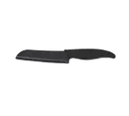 image of Town 47505B Santoku Knife 5" Stamped Ceramic Blade, Smooth Edge, Black Plastic/Poly Handle, Cutlery