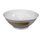 image of Town J1-1718 7" Round China Bowl, Sands of Goa Design, General Usage, 7" Diameter - 1 Dozen