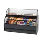 image of Federal Industries SSRSP5952 59" Sandwich / Salad Prep Refrigerator Over Refrigerated Merchandiser