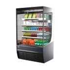 image of Federal Industries VFSS3660S 3-in-1 Multifunctional Merchandiser, 36"W x 33"D x 60"H, Stainless Steel Interior