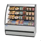 image of Federal Industries SSRPF5052 50" Self-Serve Refrigerated Prepared Foods Merchandiser, 3 Shelves
