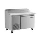 image of Coldline CPT-44 44" Refrigerated Pizza Prep Table, 1-Door, 5 Pans