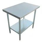 image of Adcraft WT-3048-E Stainless Steel Top 40" - 48" Work Table