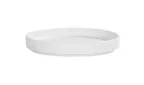 image of Cal-Mil 24127-5-15PLATE Bento Sushi Box, 5" Round Plate, White Melamine Plastic, Dishwasher Safe