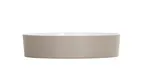 image of Cal-Mil 24129-10-102BOWL - Round Bento Sushi Box, 10" x 10" x 2" Ash Gray Melamine, Dishwasher Safe