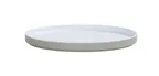 image of Cal-Mil 24129-10-102PLATE Bento Sushi Box, 10" Diameter Plate, Ash Gray Plastic, Dishwasher Safe