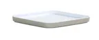 image of Cal-Mil 24131-10-102PLATE Sushi Box, Square 10.5" x 10.5" x 1" Melamine Plate, Ash, Dishwasher Safe