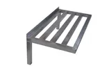 image of Channel TWS1836 Wall-Mounted Aluminum Shelving, 36"W x 18"D, NSF-Certified, 16 lbs