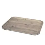 image of Dinex DXNSK1418BR GripSafe Non-Skid Tray, 14" x 18", Fiberglass, Brown - 1/Case