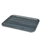 image of Dinex DXNSK1418CH GripSafe Non-Skid Tray, 14" x 18", Fiberglass, Charcoal - 1/Case
