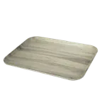 image of Dinex DXNSK1520OA GripSafe Non-Skid Tray, 15" x 20", Rectangular, Fiberglass, Brown - 1/Case