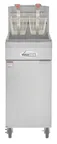 image of Hubert 174164 30" Floor Model Gas Deep Fryer, Full Pot, Natural Gas, 40 Ibs, 90.000 BTU