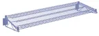image of Hubert 45759 CenPro Wall Mount Wire Shelf, 24" x 48", Blue Epoxy Coated, 360 lb. Capacity, NSF