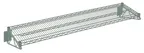 image of Hubert 53154 CenPro Wire Shelving Unit, 14" x 60" Depth, 360 lb Capacity, Green Epoxy Coated, Wall Mount, NSF Certified