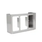 image of John Boos DS-3-X Disposable Glove Dispenser, 3‑Box Capacity, 15‑1/8" W x 4‑1/2" D, Steel, Mount